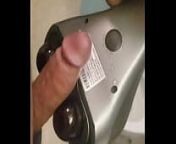 Slow motion cum with my back massager from male to male massage