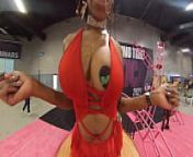 Nola Darling gives me a body tour at Exxxotica 2021 from lolas world tour