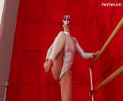 The way Myra Zavisalo moves her body is incredible from nude acrobats