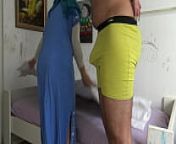 Turkish cleaning maid anal fucked by son of her British boss from hijab turban sex