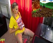 Letsplay Retro Game With Remote Vibrator in My Pussy - OrgasMario By Letty Black from ug teen