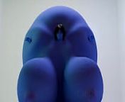 CG Blueberry Girl Inflates from taylormadeclips blueberry inflation