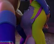Payback - pixelated perry from starfire vs futa raven 3d porn