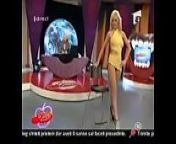 Natasha hot striptease on live TV from maximo tv