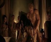 Aria Dickson Spartacus from spartacus sex scene