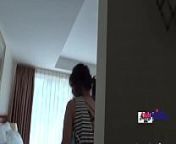 Thai girl Nana vs. really big cock from documenting reality