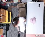 Ellen Page lookalike shoplifter teen chick gets her cute pussy rough fucked by a mall cop from ellen page nude splash