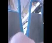masturbating in front of women on bus from cum on girls in public