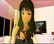 [MMD] Girl Fart Animation 13 from dtbf japanese girl farts