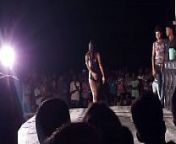 Bhojpuri Open Bikini Dance from bhojpuri stage nanga dance video