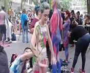 World Bodypainting Festival from nudist body painting