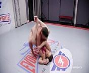 Carmen Valentina nude wresting fight with Lance Hart winner fucks loser from at home wrest