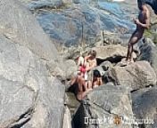 Naturistas flagrados na praia em uma orgia ao ar livre - Myllena Rios - Leo Ogro - Thai Kalifa - Rafael capoeira: from brazilian naturist poolines pone sex