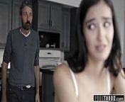 PURE TABOO Teen Emily Willis Gets Spanked & Creampied By Her Stepdad! from son creampie