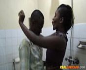 Hot Black Amateur Couple Shower Fucking from big brother african shower vedio of cleo ice queen