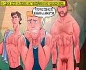Astros do Basquete 03 - Prorroga&ccedil;&atilde;o no vesti&aacute;rio from cartoon boy gay