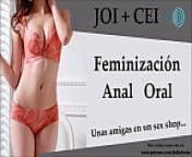 JOI con Feminizaci&oacute;n CEI ANAL ORAL... &iexcl;De todo! from 3d feminisation