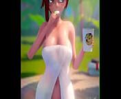 Ruby's morning routine from mmd r18 ruby rose of rwby hot and sexy will make your dick soo soft if you see the missing teeth