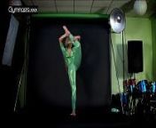 Blonde mermaid Nebaskowa from nude ballet