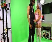 Part #1 Behind the scenes footage of Black ChristXXX aka BlackXChrist eating Vanity Vixen from alia xvideo com