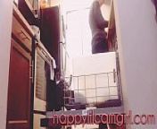 Girl Ignores You Cleaning The Kitchen Giantess Recording from voyeur cleaning