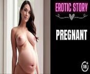 [PREGNANCY Story] Pregnant's Wife desire for a Cock from 9 month pregnant teen gets a hard fuck from her step dad in 4k