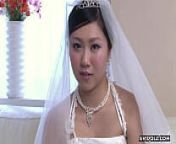 Japanese bride, Emi Koizumi cheated after the wedding ceremony, uncensored from japan photo shooting