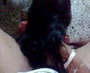 Hairjob Delight from indian long hair oiled hairplay