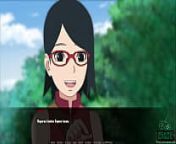 Naruto Family Vacation ep 6 Ajudando Sarada no Treino from sarada training
