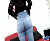 HOLY SH*T! She can have THAT ASS in Tight Jeans! Uffff from jeans