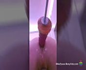 Getting machine fucked by the Beastli dildo whilst in Chastity from gay fuck beast