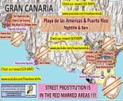 Las Palmas, Gran Canaria, Sex Map, Street Prostitution Map, Massage Parlours, Brothels, Whores, Escort, Callgirls, Bordell, Freelancer, Streetworker, Prostitutes, Latinas from brothel hidden