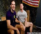 Armygayporn.com - Army hotty Niko Carr is such a monster cock eater. Niko Carr says, 'no girth no worth. So when he sees David Skylar's girthy dick? please more of David from indian army gay sex ve