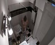 HIDDEN CAM - Spying my step sister in the shower from sister shower cam