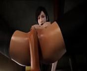 Tifa rides a cock in a bar and gets a load of cum from tifa grinds and rides on your dick