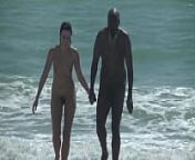 Caribbean Nude Beach Interracial Sex #3 - Im getting FUCKED IN PUBLIC by BBC while hubby films and Voyeurs Watch! from voyeur cuckold