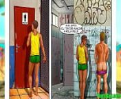 Irm&atilde;os Cafu&ccedil;us - Todinho... O ca&ccedil;ula safadinho - Parte 01 from cartoon gay sex