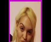 Swiss Blond Gia Jade spielt mit sich selber from www me meme