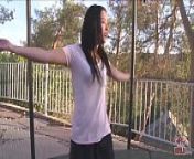 GIRLS GONE WILD - Masturbating On A Trampoline from trampoline