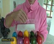 Fit Teen Gets Hammered by the Pink Bunny in a Wild Easter Tale! from mom in bubbly anmil six com