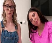 Nerdy Little Step Sister Tries Sex - Melody Marks & Theodora Day - Perfect Girlfriend - Alex Adams from nerdy sister