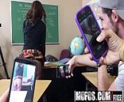 Mofos - Lets Try Anal - (Sophia Torres) - Flashing the Film Class from flash in class