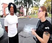 Fuck the Police - White Girl Cops 9 - Blonde Milf Cops protect and serve BBC in the hood from police slap girl