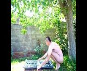 naked gardenig from omd man naked