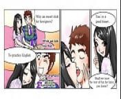 Ecchi adult entertainment with pretty Japanese girl (Cartoon ver.) from www world xxx v
