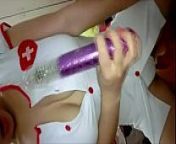 Chinese Busty b. Nurse Cosplay from china maaso nurse