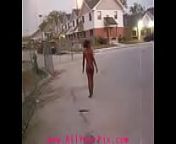 AllYourPix com - Black Girl Walking In Street Nude from allyourpix series nude