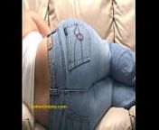 Ashley Dobbs BBW - (Stinky Butt in Blue Jeans) from buttcrack in jeans