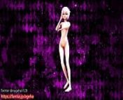 naked Rina dance from 3d daddy lori
