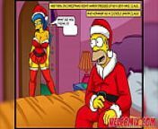 Christmas Present! Giving his wife as a gift to beggars! The Simptoons, Simpsons Hentai from xxx sex beggar ba